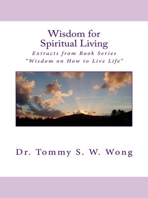 cover image of Wisdom for Spiritual Living